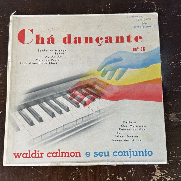 Waldir Calmon Cha Dancante No. 3 VG Record Lp Copacabana 1956 Brazil Latin Samba - Picture 1 of 6